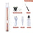 Waterproof Ceramic Blade Paw Trimmer with LED Light for Dogs and Cats