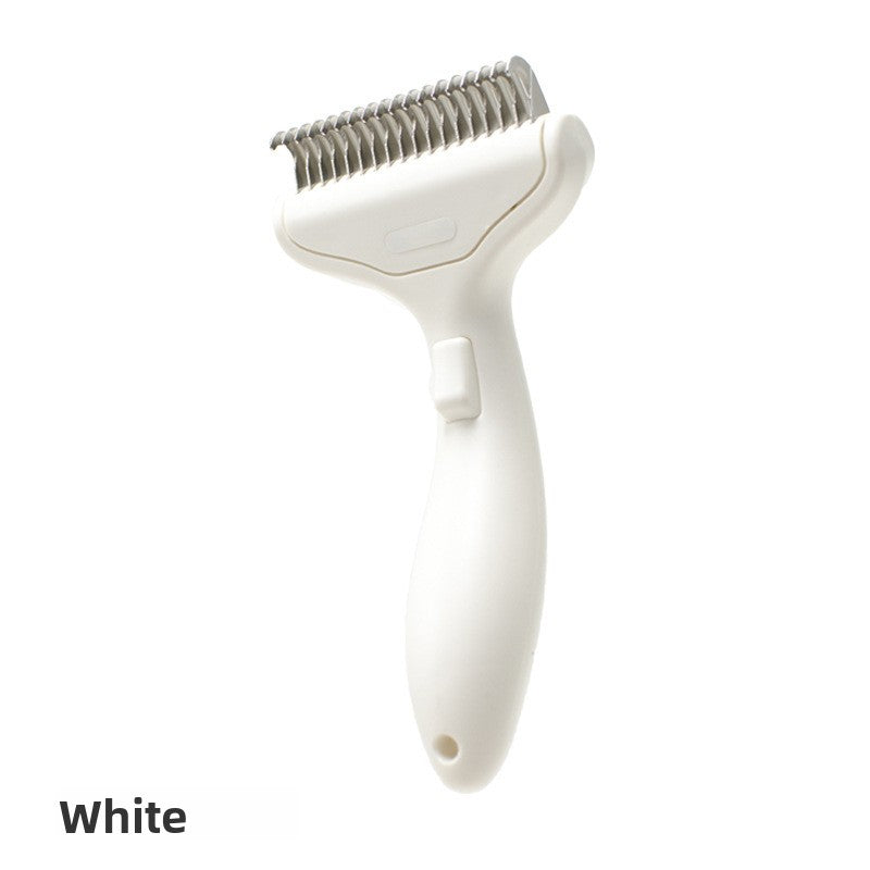One-Click Detangling Comb for Long Haired Cats and Dogs
