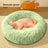 Coated and warm dog bed sofa