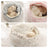 Half-covered crystal velvet cat bed in sakura pink