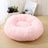 Plush donut pet bed for cats and small dogs, photo 7 of 80