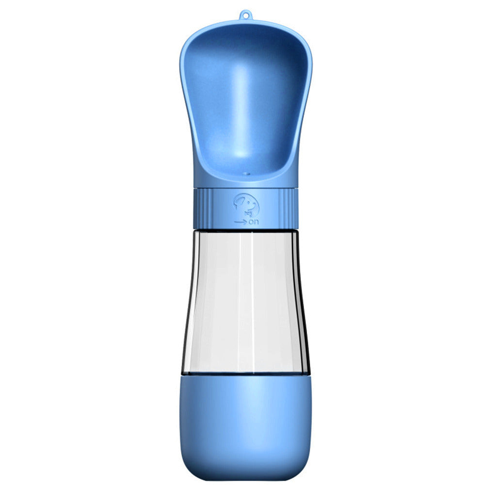 Portable Pet Water Bottle with Drinking Bowl, Leakproof Travel Dispenser for Dogs and Cats