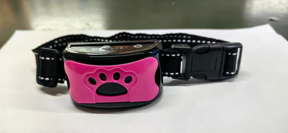 Yellow rechargeable dog bark control collar with vibration, photo 15