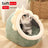 Semi-enclosed cat bed with cute animal design in Unicorn