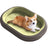 Grey spacious pet bed in 75 by 55cm size