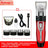 USB Rechargeable Pet Hair Clipper with Ceramic Blade and 4 Combs
