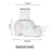 Elephant and Turtle Drinking Fountain with Glass Bottle and Spill-Proof Silicone Ring