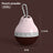 Portable silicone pet water bottle with built-in bowl in Moss Green 200ml, front view