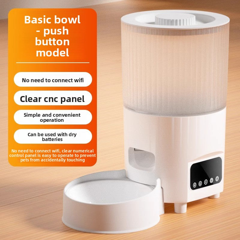 Automatic Smart Pet Feeder with Camera and Remote Control