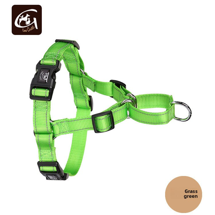 Reflective escape-resistant pet harness, ideal for everyday use