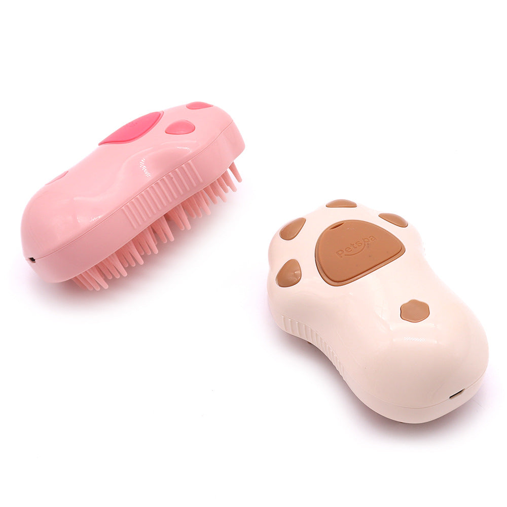Pet spray grooming brush with water mist, detail photo 5