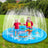 Interactive Outdoor Water Spray Mat for Kids and Pets