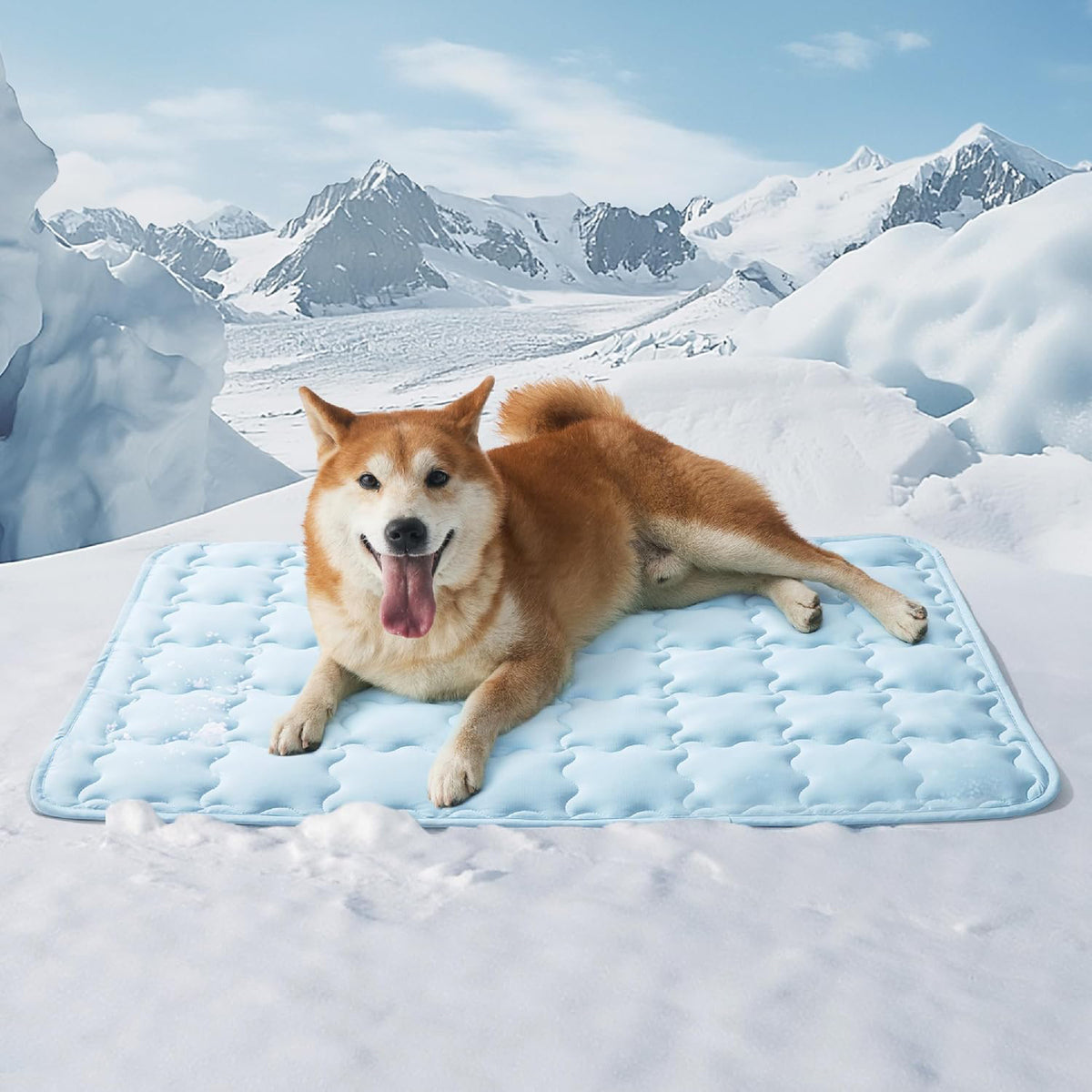Gel pet cooling mat for dogs and cats, photo 6 of 25