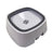 Automatic Pet Water and Food Bowl in White PP Plastic with Removable Parts for Small Pets
