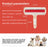 Reusable pet hair remover brush with cute cat ear design