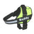 Reflective adjustable dog harness and lead set in black