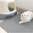 Waterproof Honeycomb EVA Litter Mat for Cats, Anti-Slip Base
