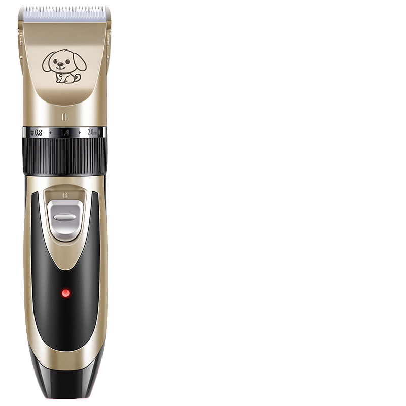 Cordless Pet Hair Clipper Set with Scissors and Comb Attachments