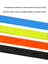 Wipe clean PVC dog leads in yellow, blue and black