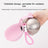 Portable Foldable 304 Stainless Steel Pet Water Bottle with Silicone Bowl, 285ml