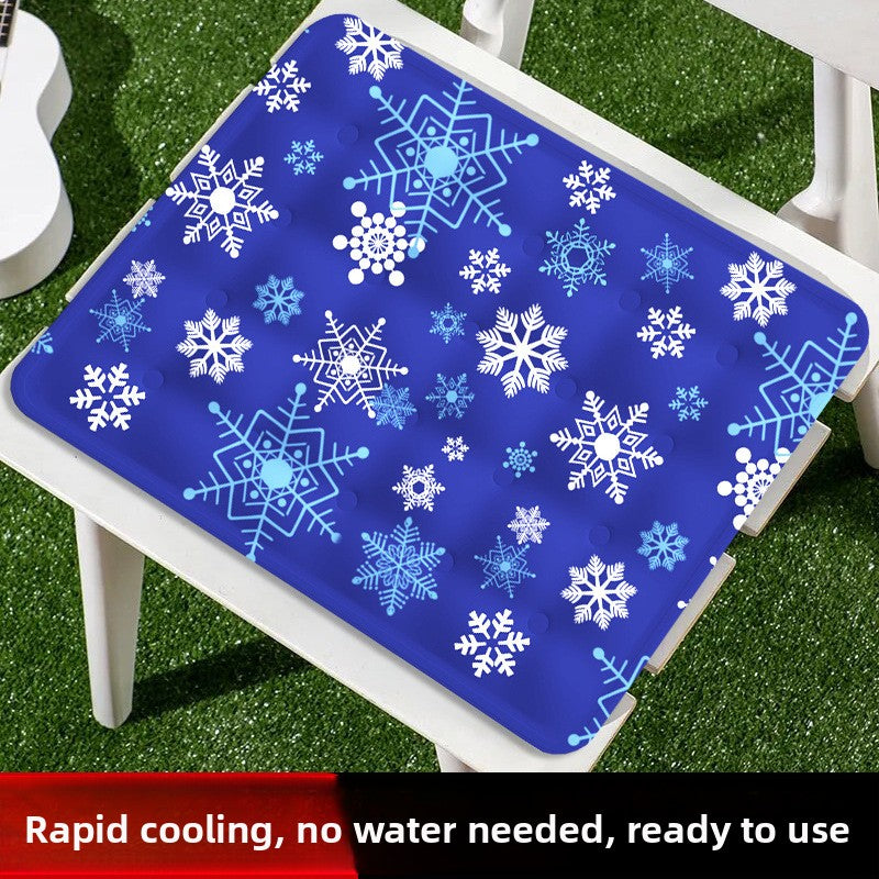 Self-cooling gel pet mat with cute print for cats and dogs, product image 8