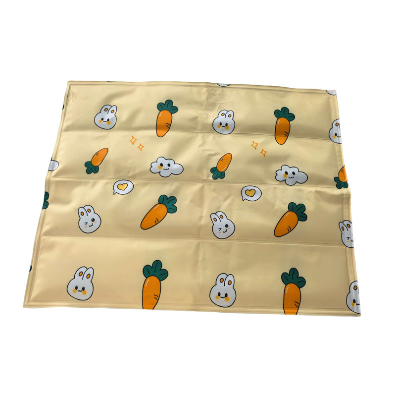 White shark print cooling gel pet mat for cats, photo 11