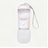 Portable pet drinking cup with food compartment, in use with a pet