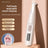 Pet paw hair trimmer with LED light in White, front view