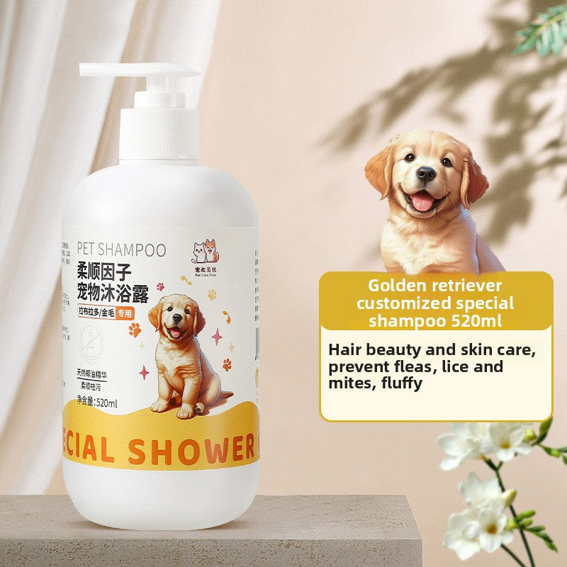 Deodorising Soothing Pet Shampoo for Dogs and Cats, 520ml