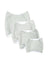 Reusable male dog belly band with waterproof outer layer in Brown, showing size and shape