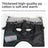 Windproof padded coat for large dogs, available in 5 colours, image 2