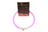 Light strip and fibre optic LED collars in bright colours