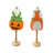 Orange pumpkin harness dress costume for dogs and cats, in Orange, image 5