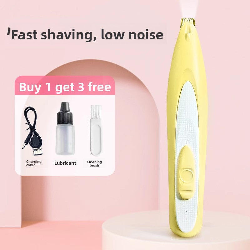 Pet Electric Hair Clipper with LED Light and Low Noise