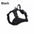 H shape reflective dog harness for medium and large dogs in black, view 9