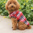Plaid button shirt for dogs, available in 3 colours, image 3