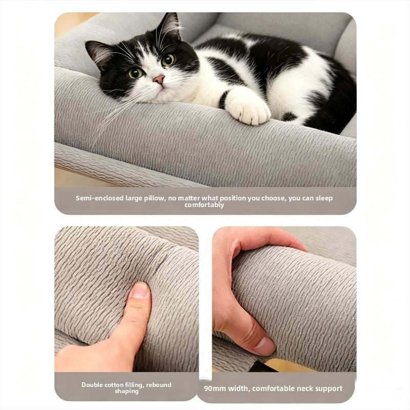 Replacement fabric cover for a raised pet camp bed frame, photo 4