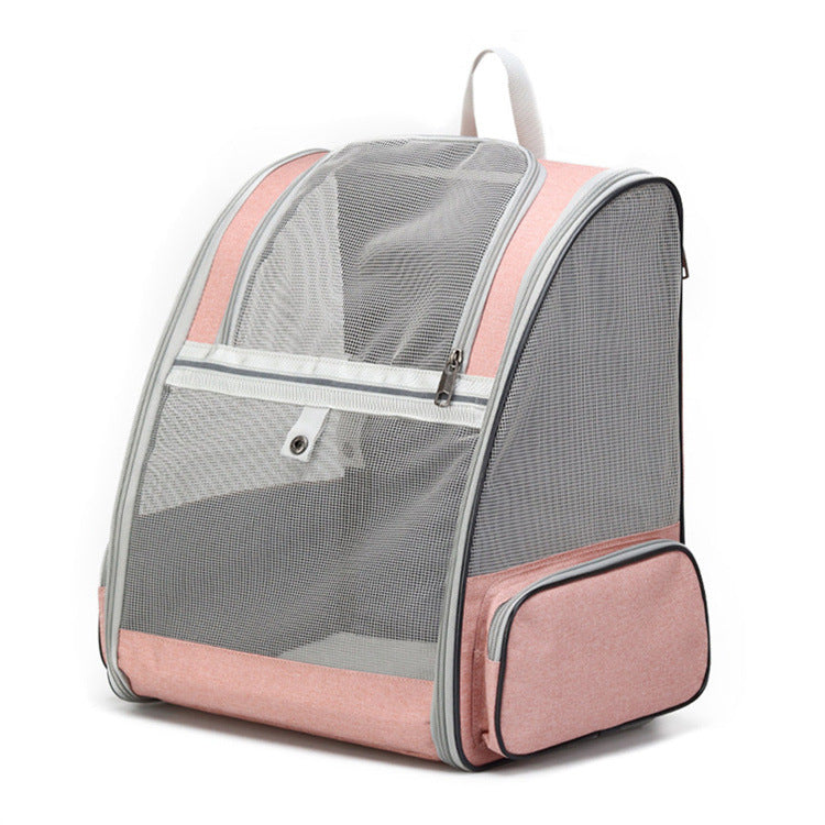 Bird travel backpack carrier with mesh windows for parrots, view 12
