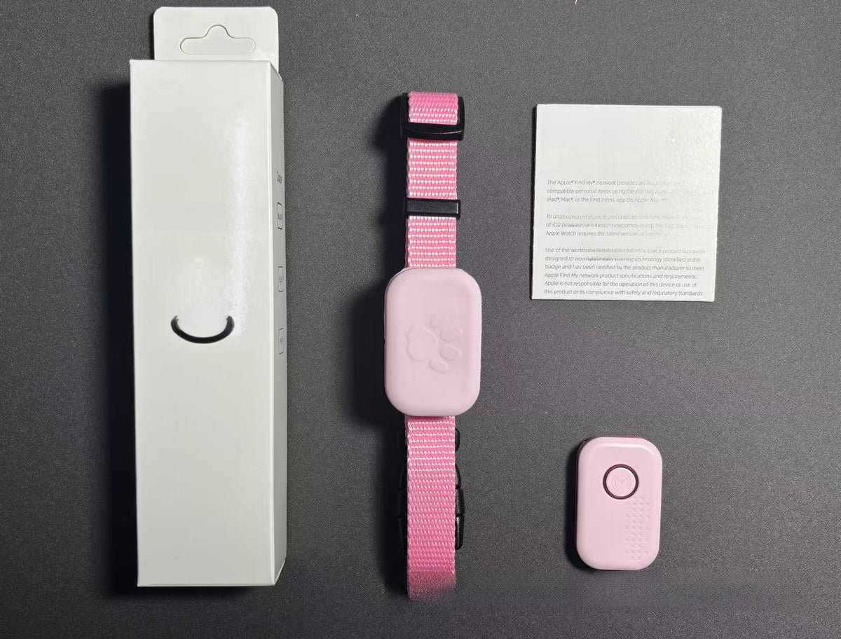 Bluetooth Pet Tracker for Cats and Small Dogs, Find My Compatible