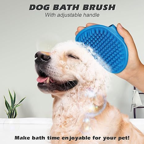 3-Piece Pet Grooming Comb Set with Massage Glove for Dogs and Cats