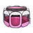 Foldable Oxford cloth pet playpen tent with mesh panels, product image 26