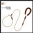 Show-style nylon slip lead for dogs in 4 colour options