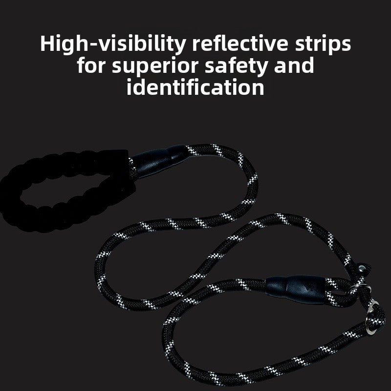 Nylon rope dog lead, available from Pet Royale UK