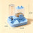 Cat ear gravity water dispenser for pets in green, product image 8