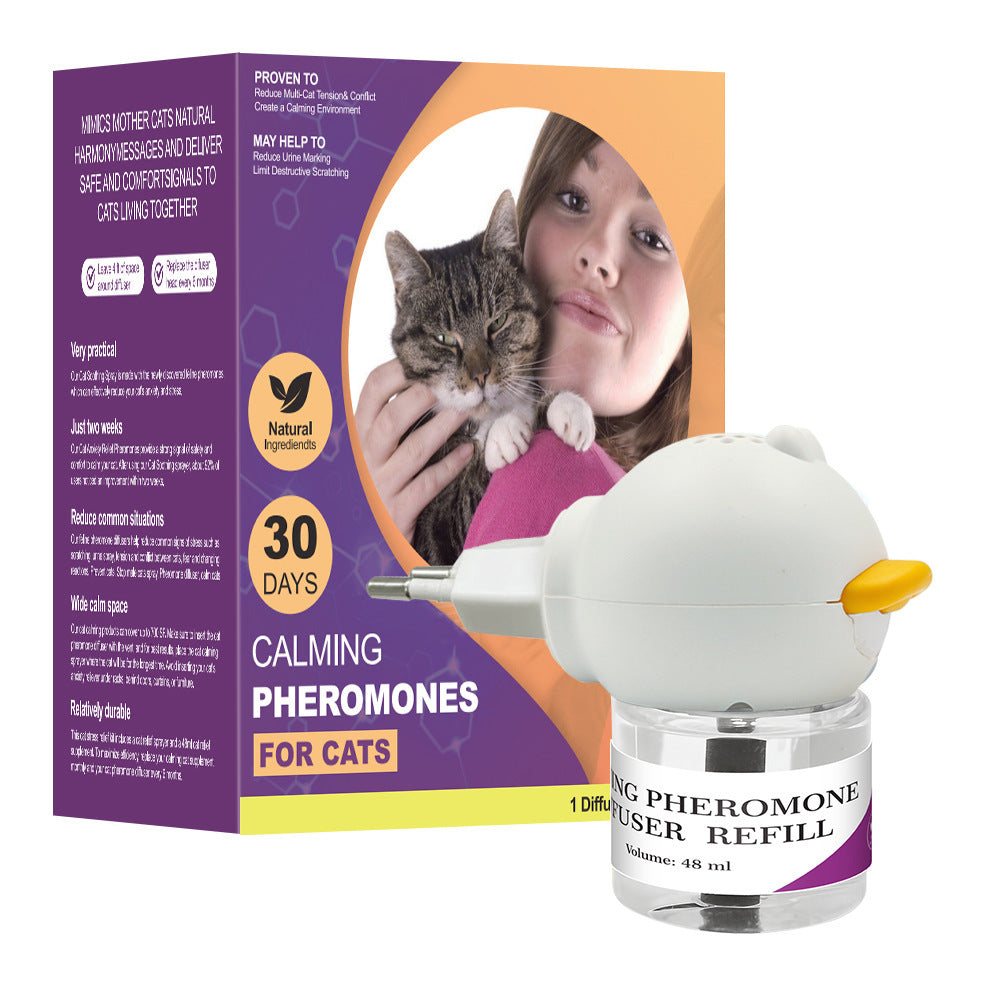 Pet Calming Plug-In Diffuser for Dogs or Cats, UK Plug