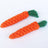 Woven carrot chew toy for small dogs teeth cleaning - photo 2