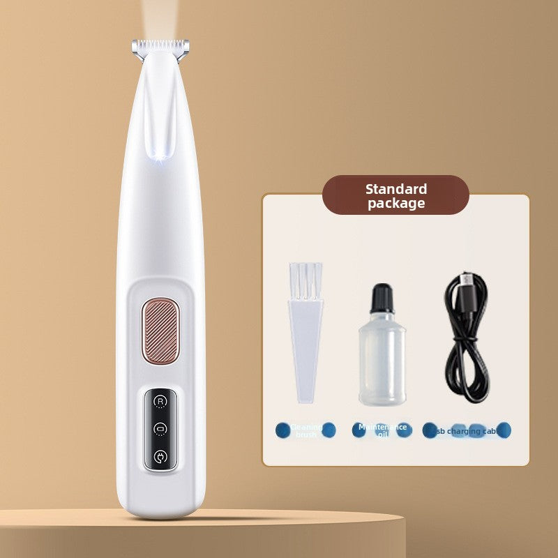 Electric Paw Hair Clipper with LED Light for Dogs and Cats