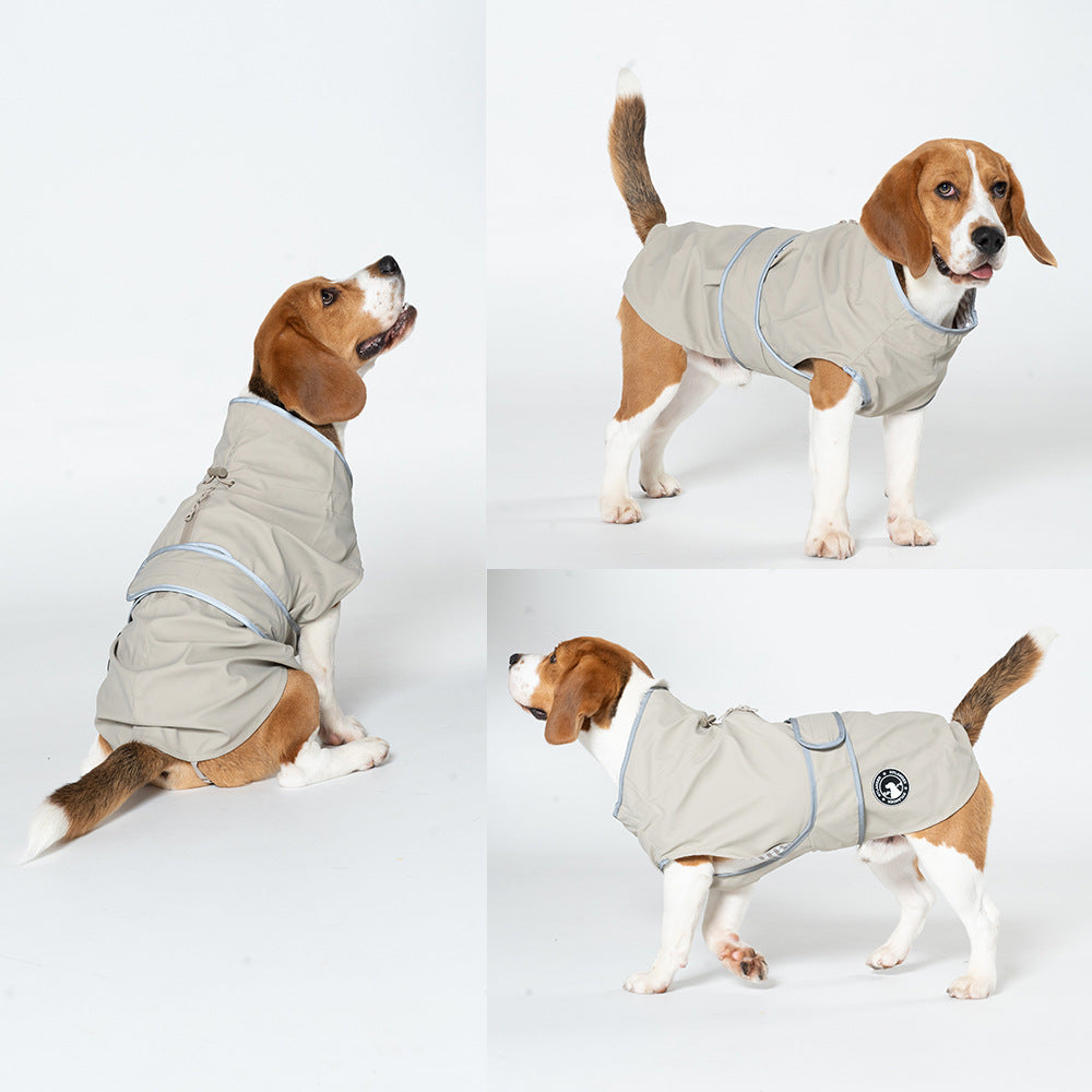 Waterproof windproof dog raincoat, available in 4 colours, image 4