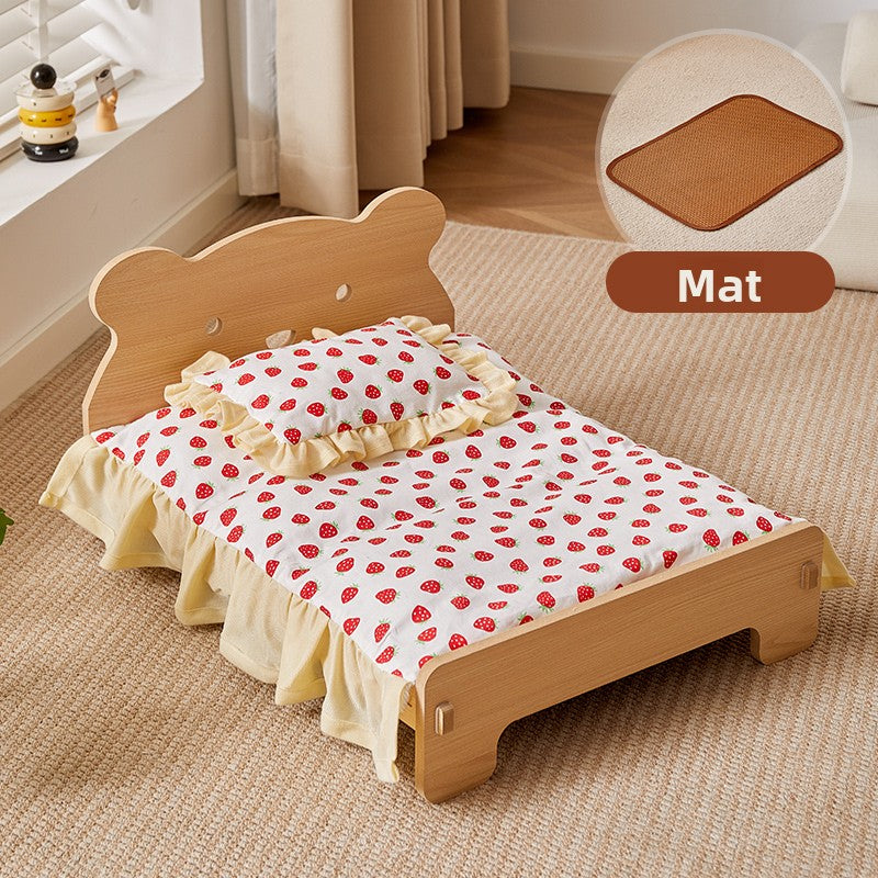 Small dog and cat cushion bed up to 15kg, second detail photo