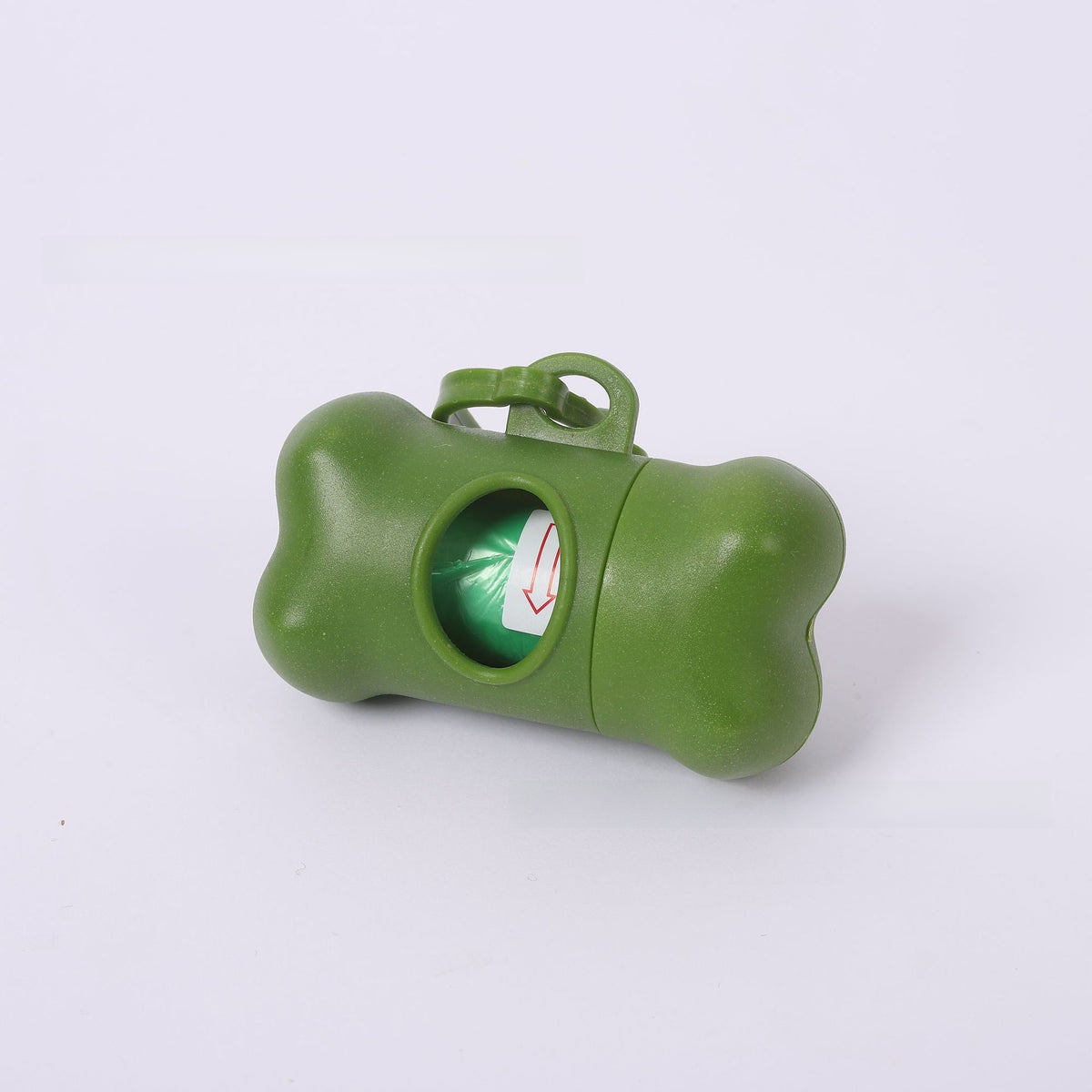 Bone Shaped Poop Bag Dispenser with Frosted Finish